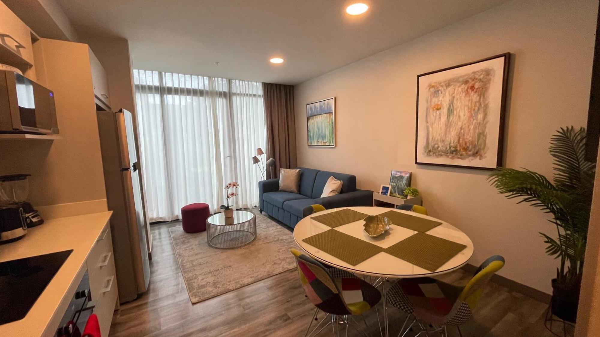 Cozy Apartment With Terrace, Sj Cosmopolitan Tower #402 San José Zewnętrze zdjęcie