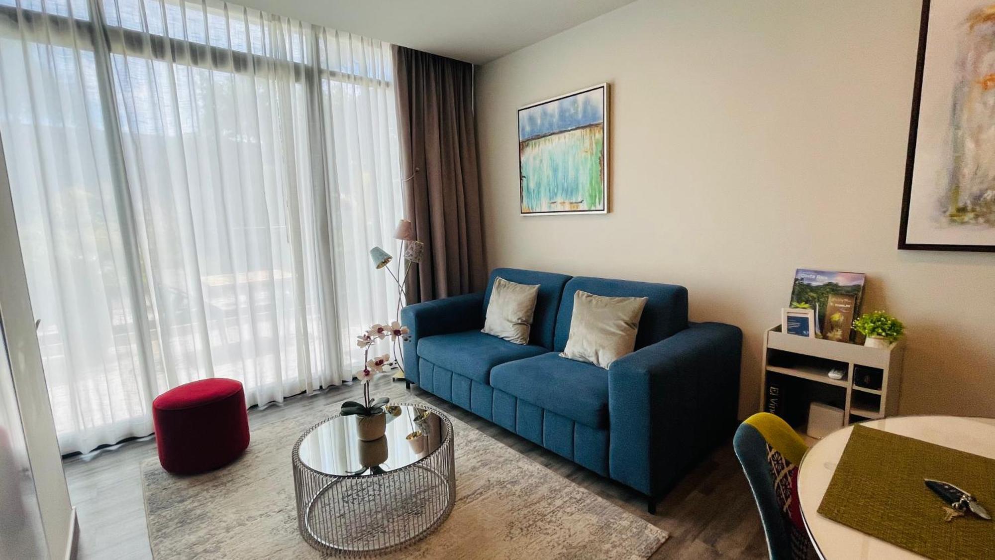 Cozy Apartment With Terrace, Sj Cosmopolitan Tower #402 San José Zewnętrze zdjęcie