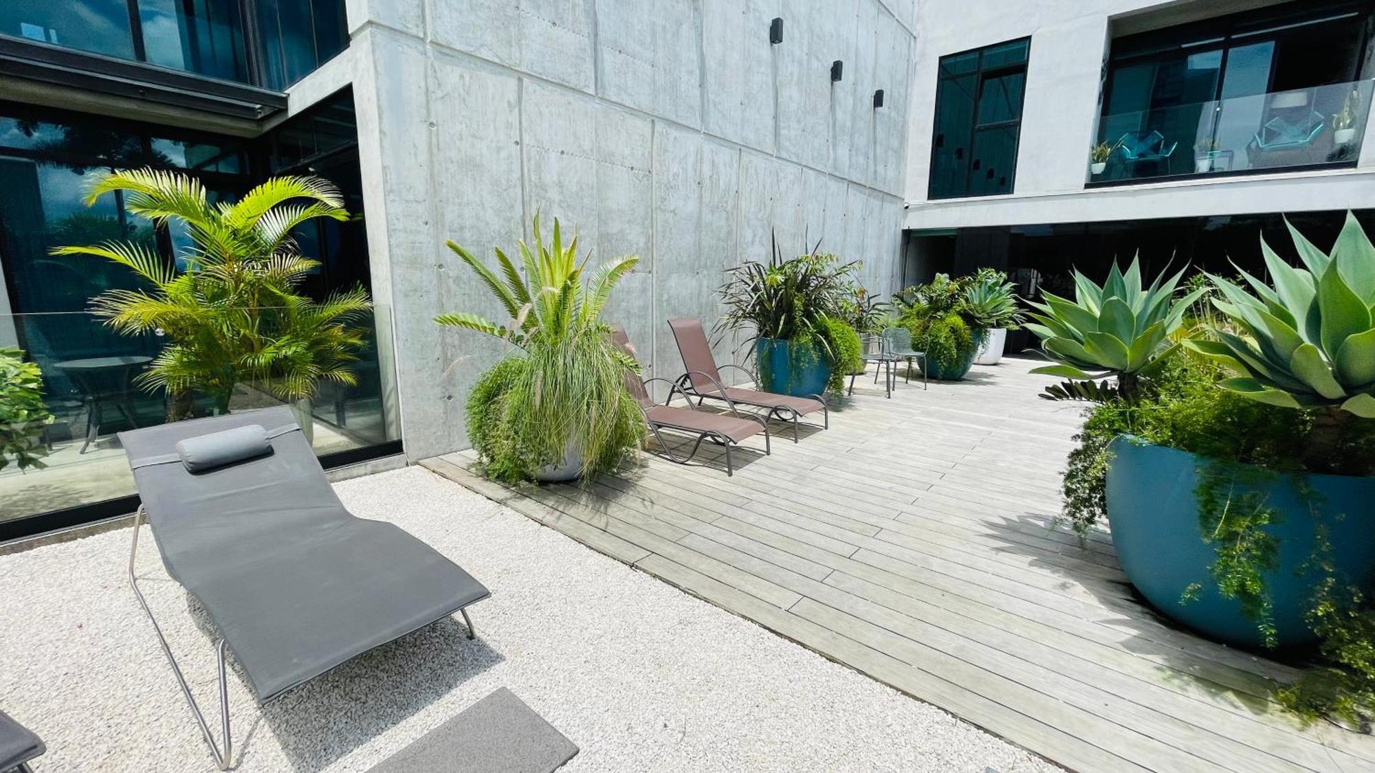 Cozy Apartment With Terrace, Sj Cosmopolitan Tower #402 San José Zewnętrze zdjęcie